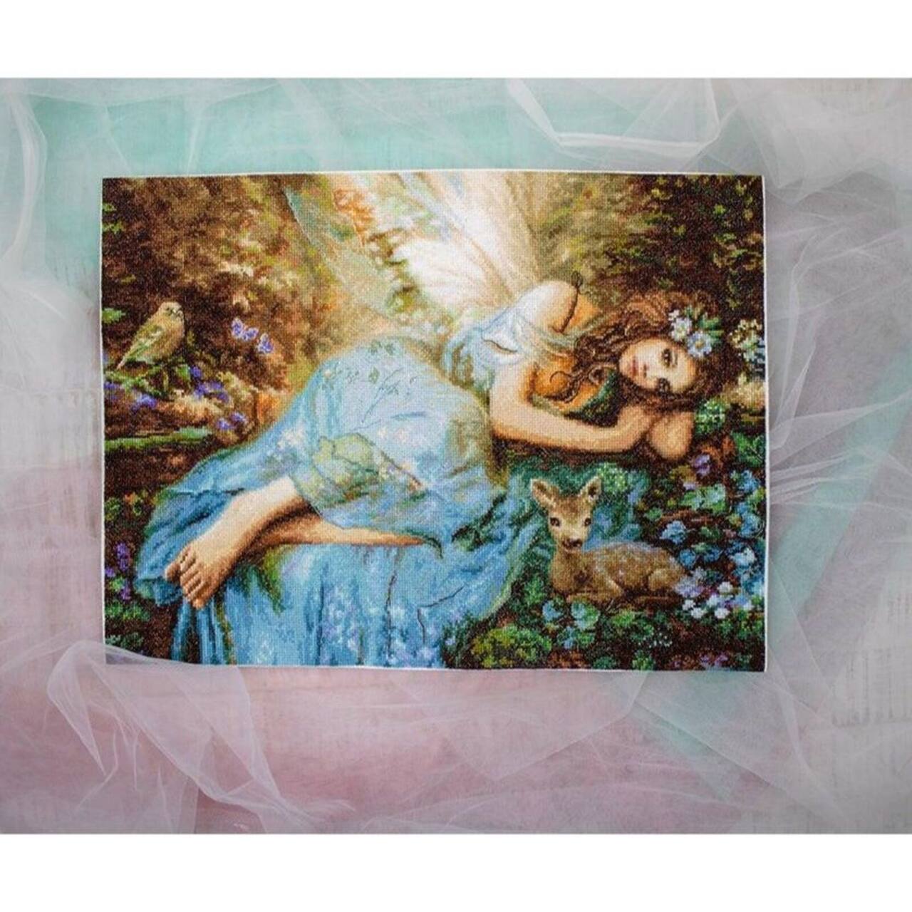 Letistitch Spring Fairy Counted Cross Stitch Kit